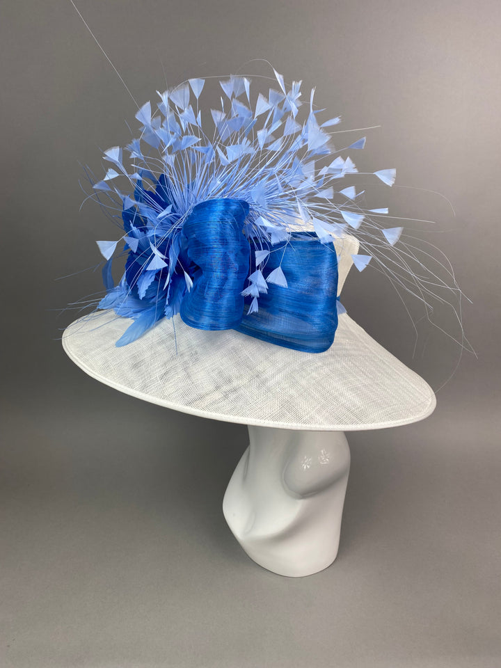 THG7438 - Cobalt Blue & Ivory Hat