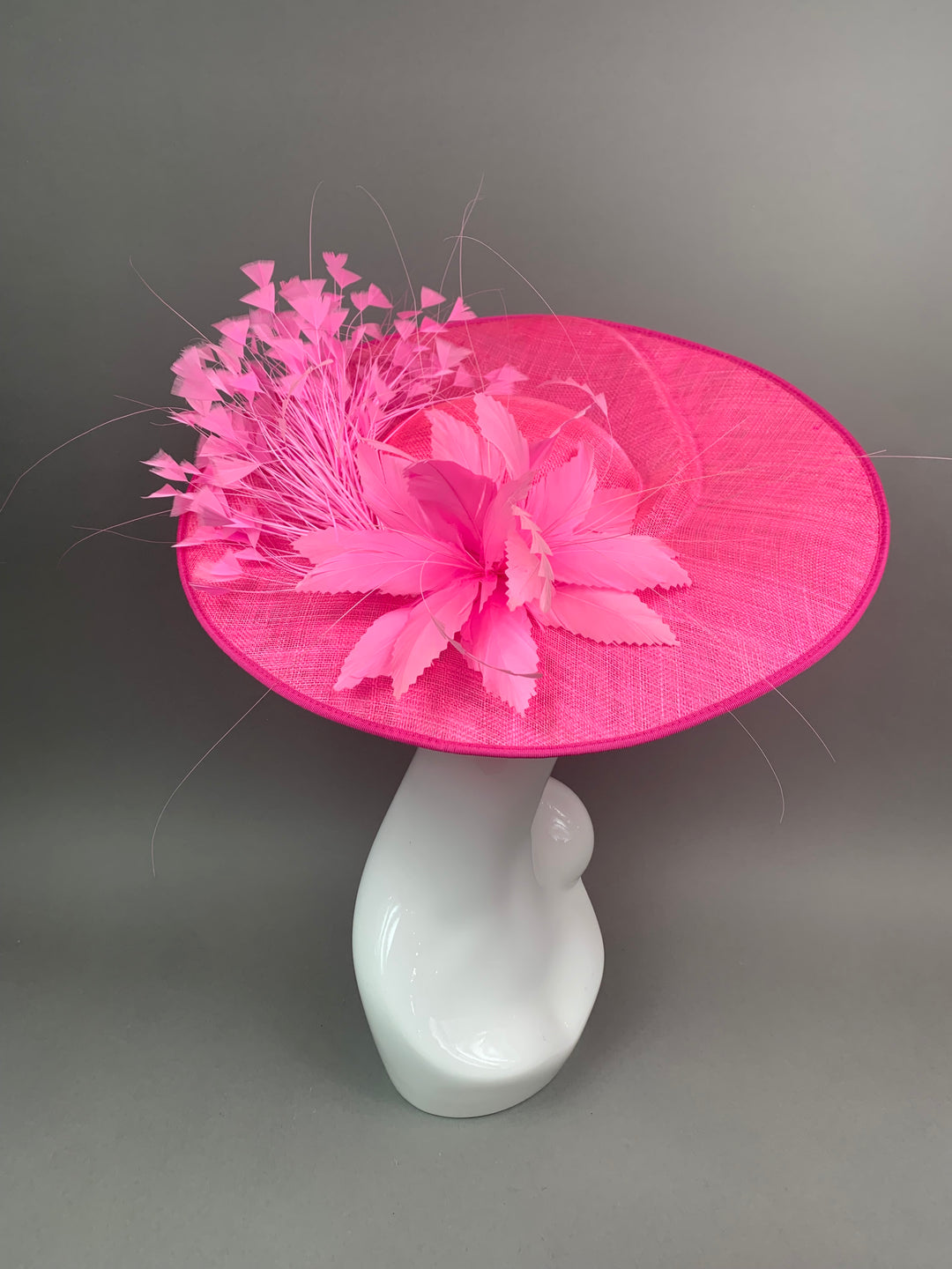 THG7440 - Highlighter Pink Fascinator