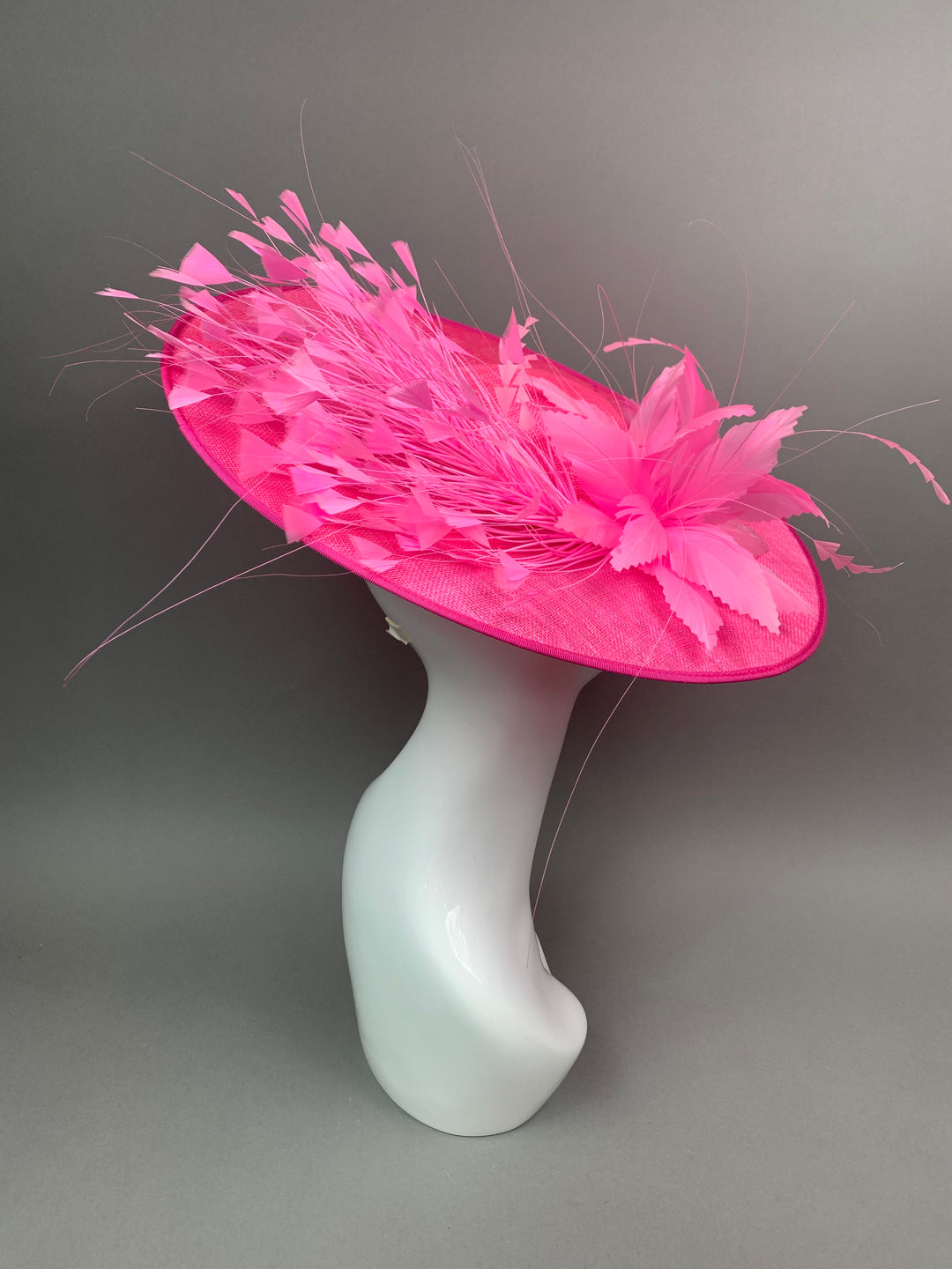 THG7440 - Highlighter Pink Fascinator