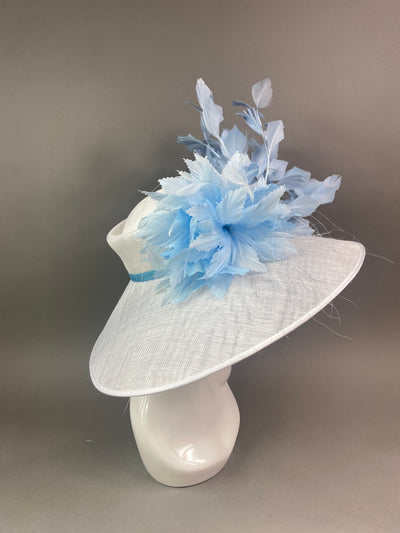 THG7401 Baby Blue & White Hat