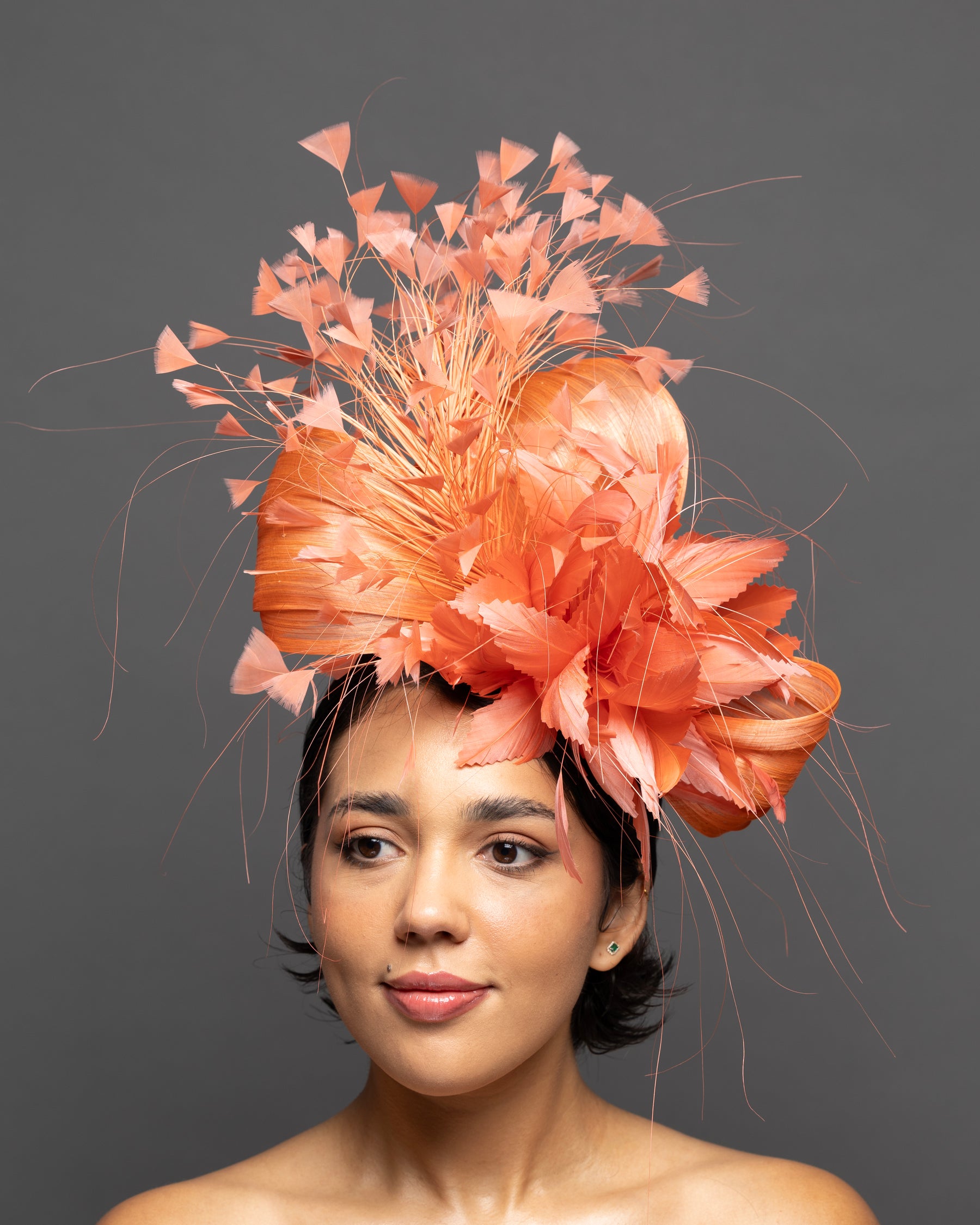 girls ascot hat rose main image 1