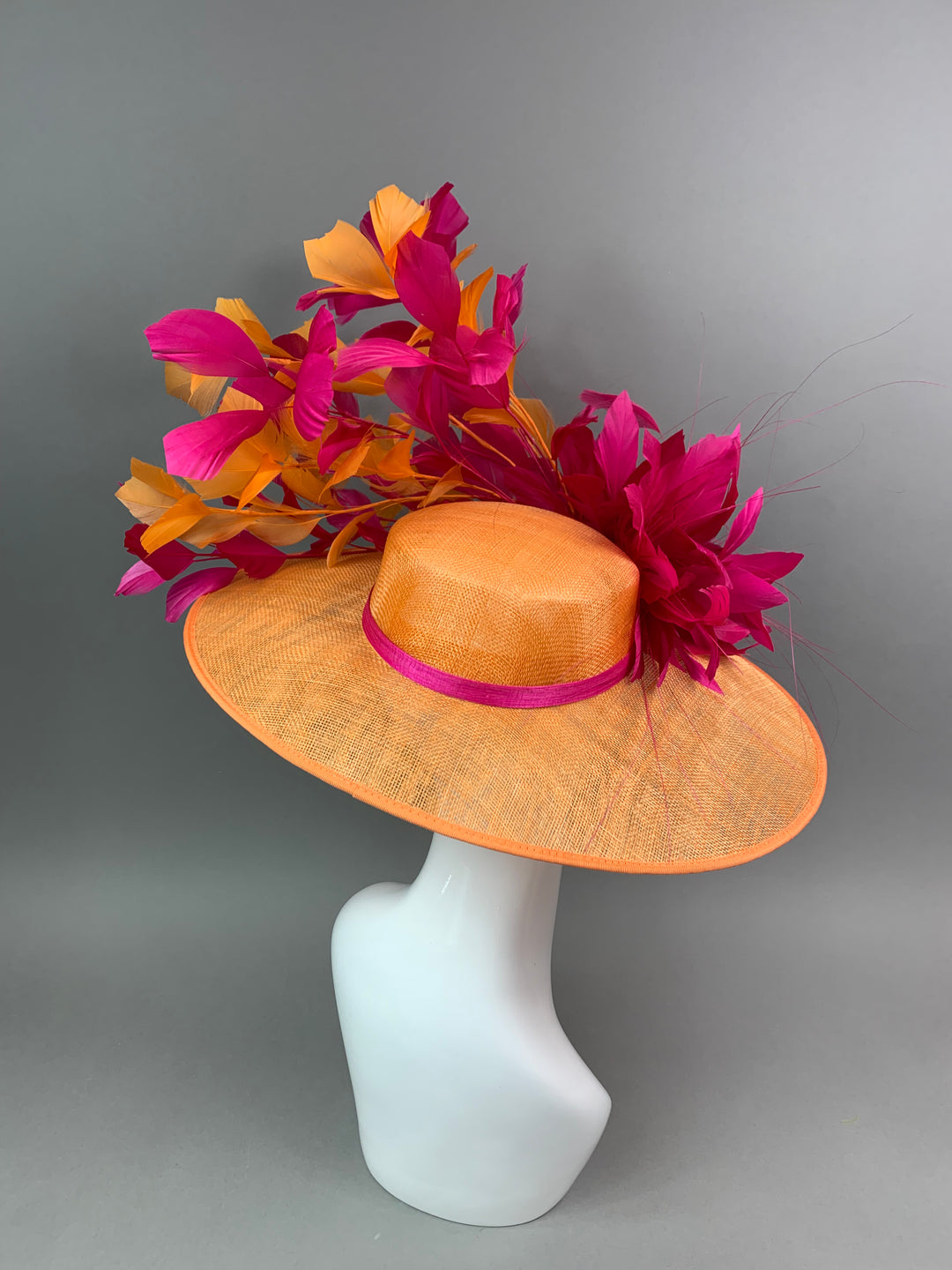 THG7468 - Fuchsia & Orange Hatinator