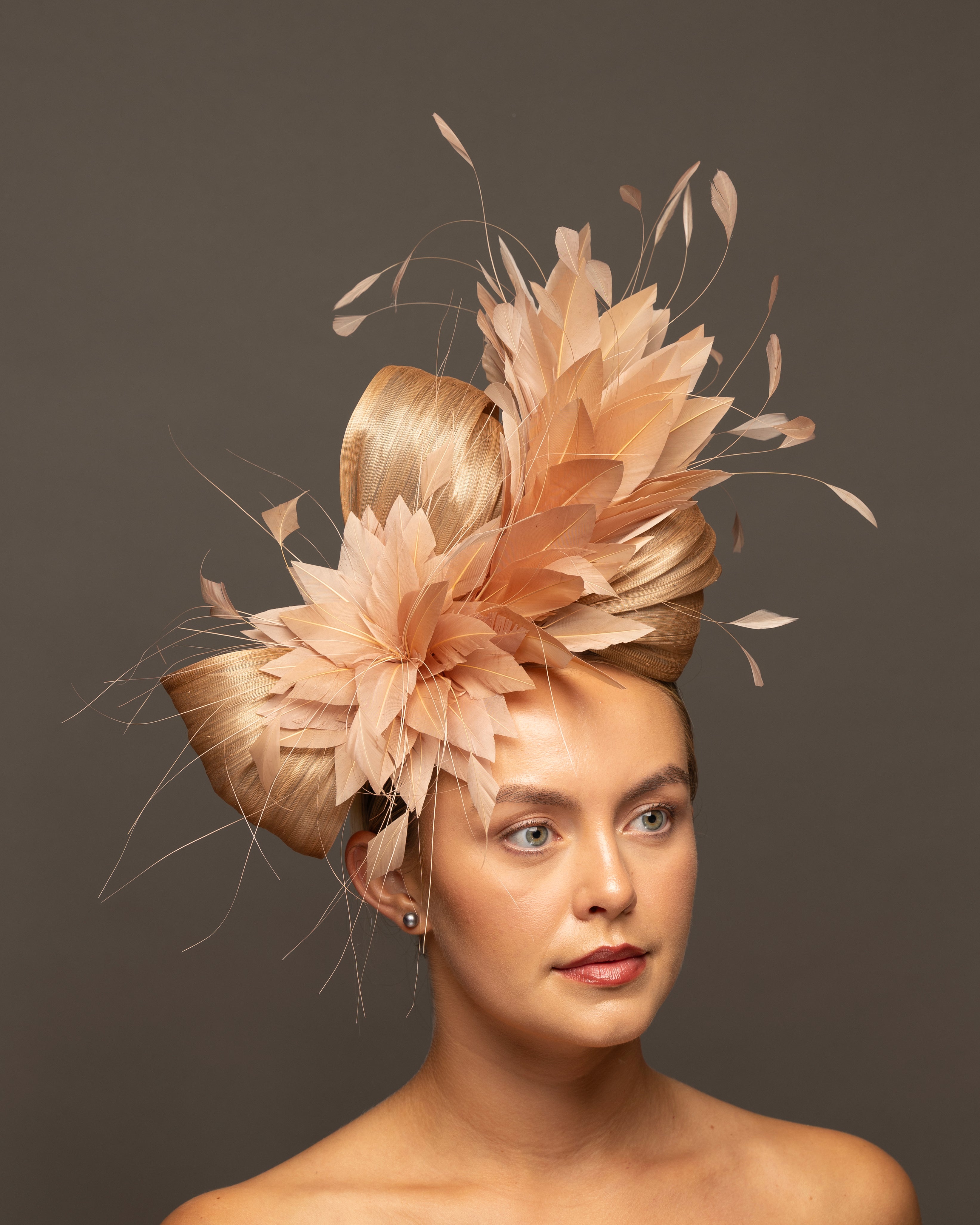 Cathy Silk Abaca Race Day Fascinator | The Hat Girls