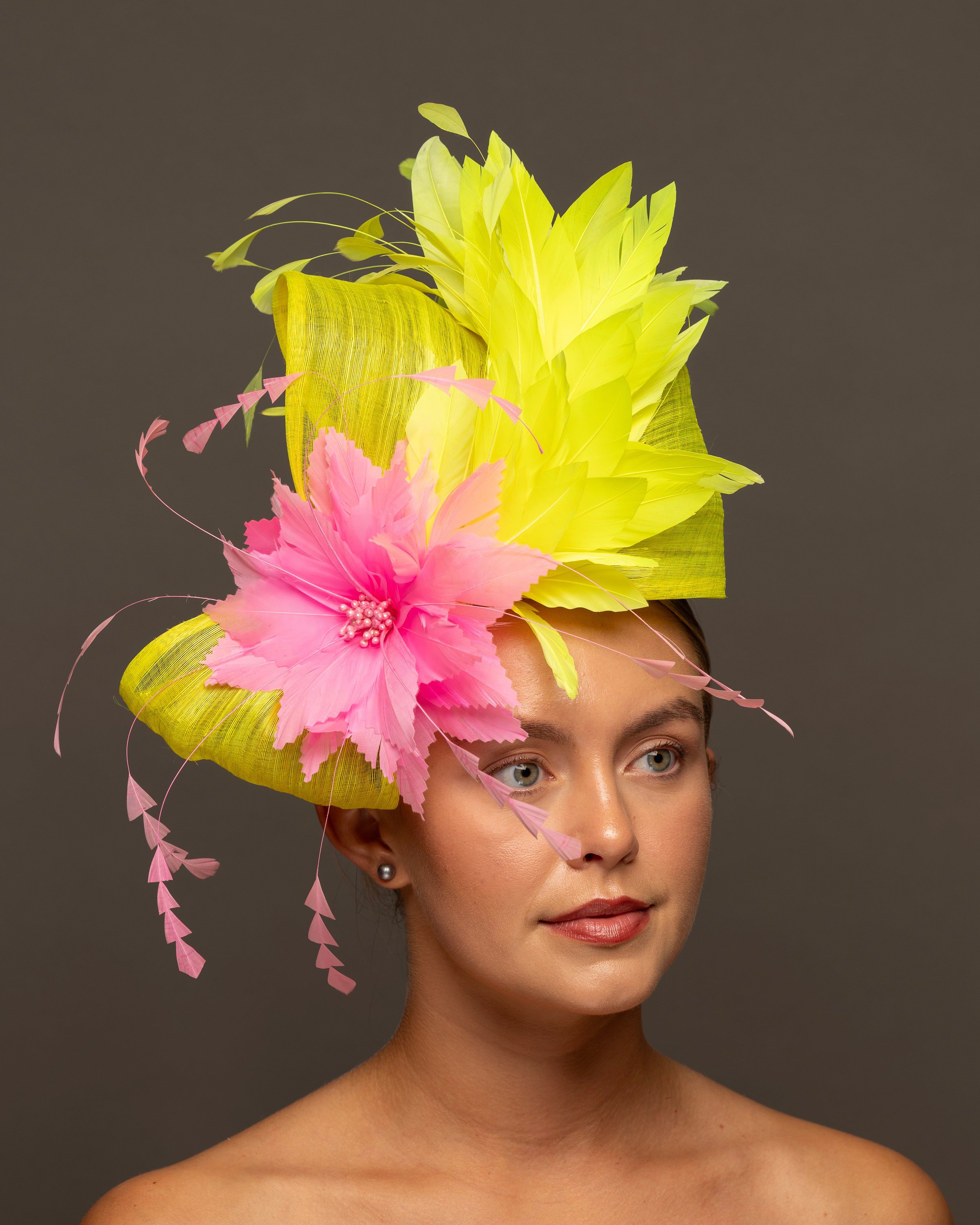 Cathy Silk Abaca Race Day Fascinator | The Hat Girls