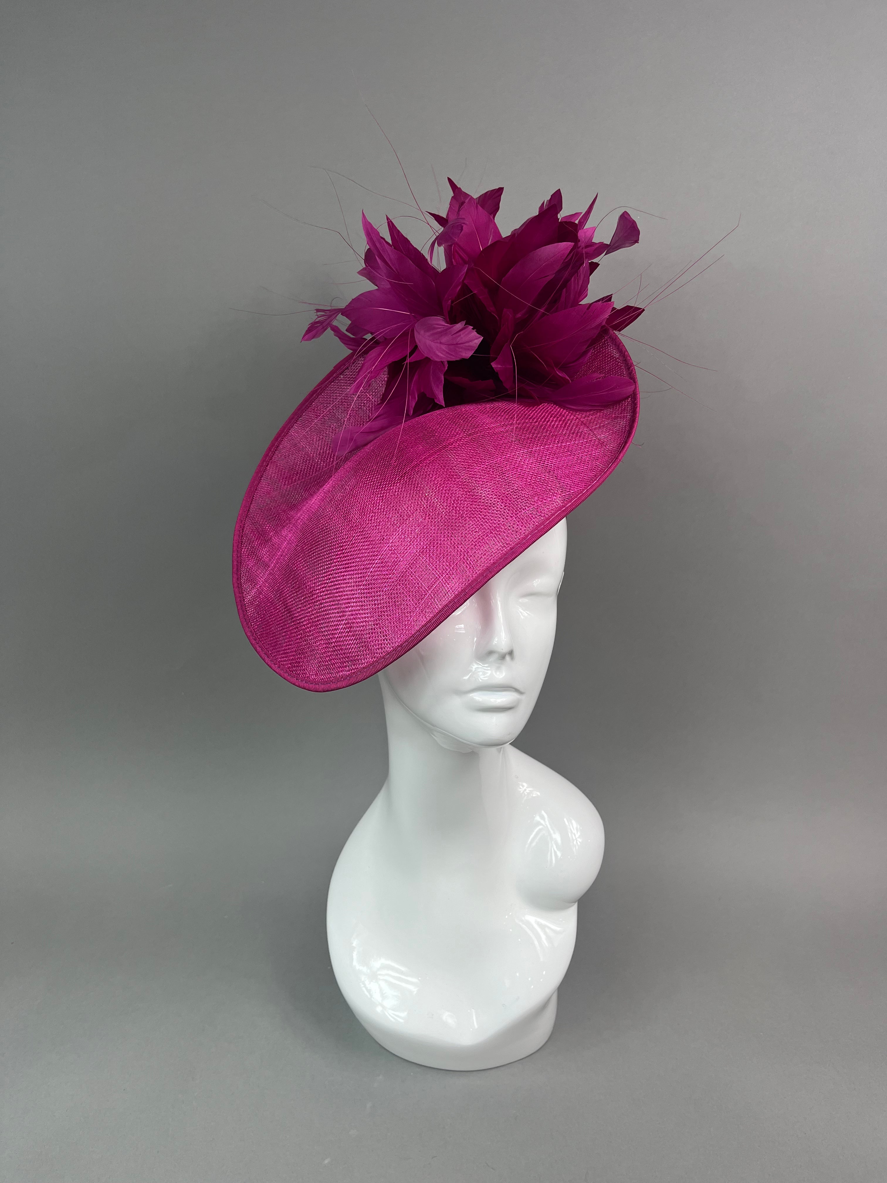 THG7481 - Magenta Fascinator