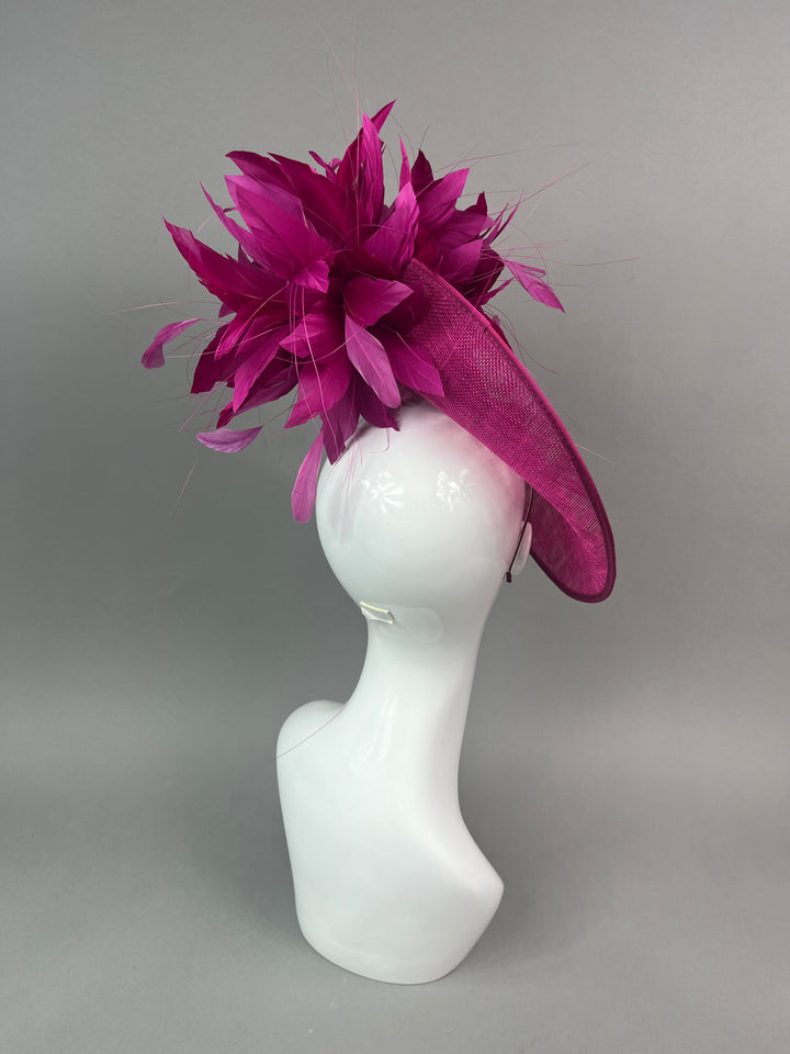 THG7481 - Magenta Fascinator