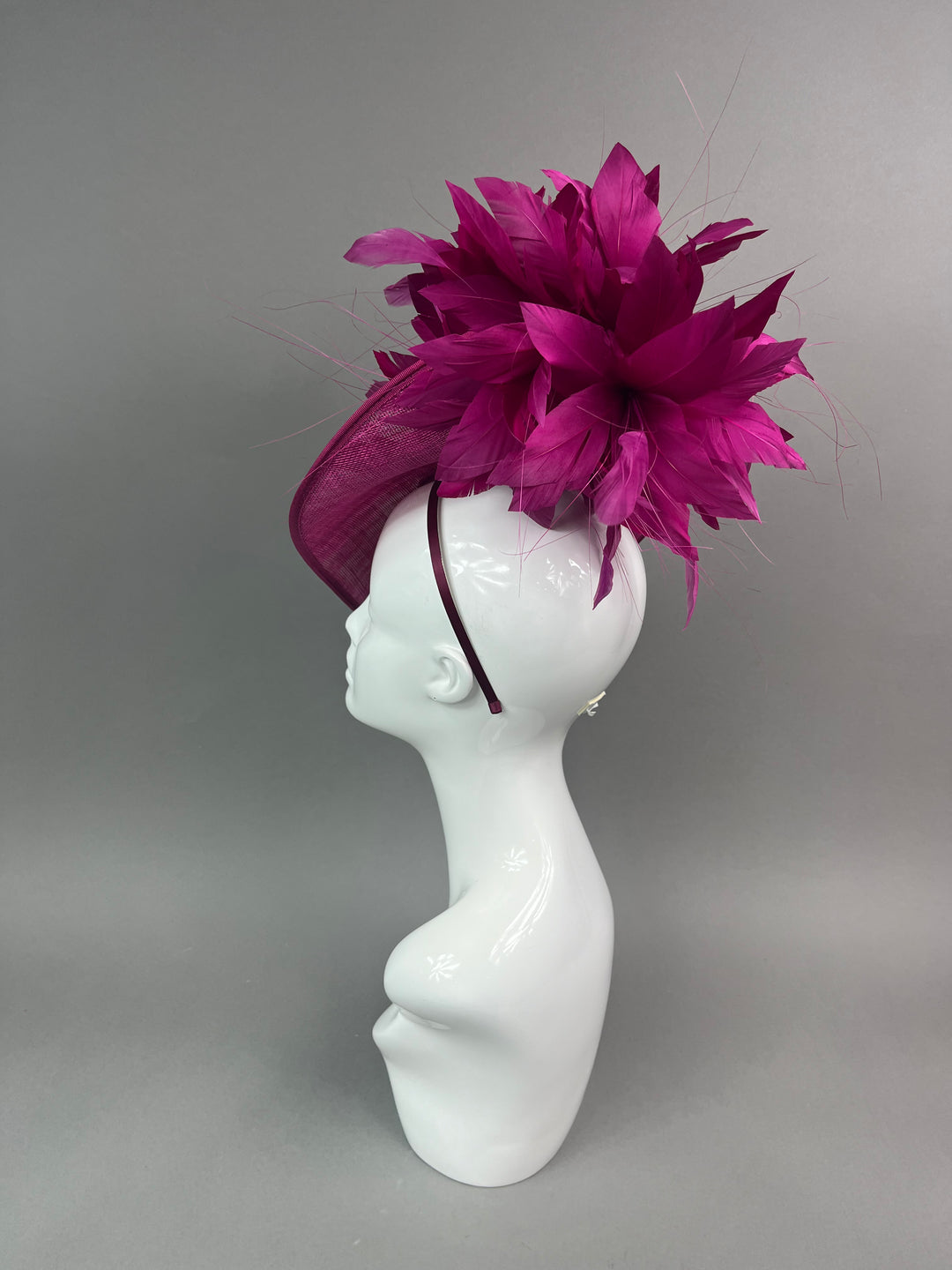 THG7481 - Magenta Fascinator