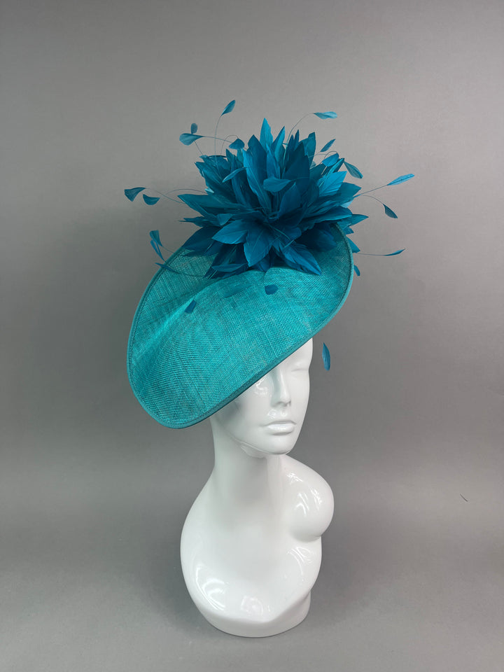 THG7488 - Teal/Turquoise Fascinator