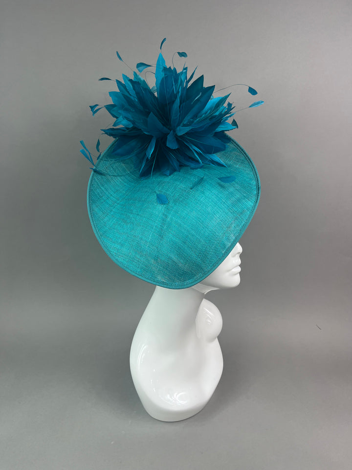 THG7488 - Teal/Turquoise Fascinator