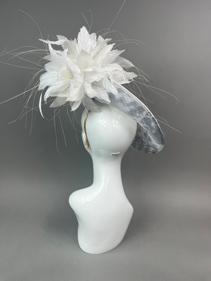 THG7498 - Silver & White