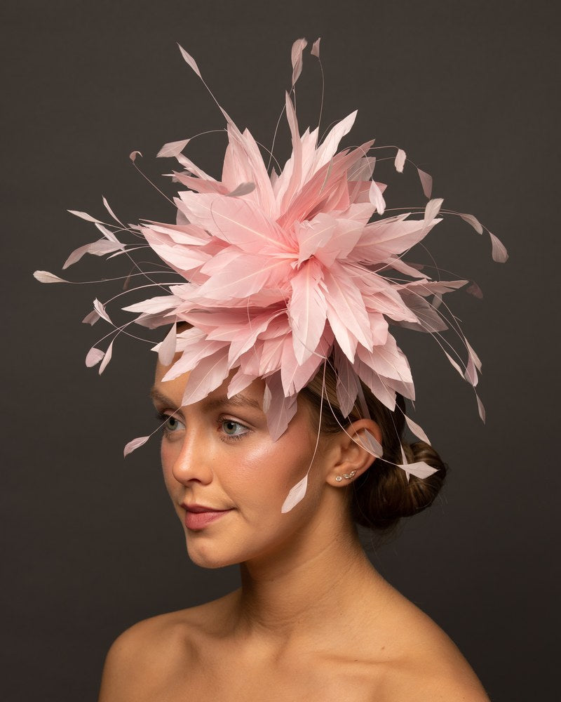 Bright Baby Pink feather