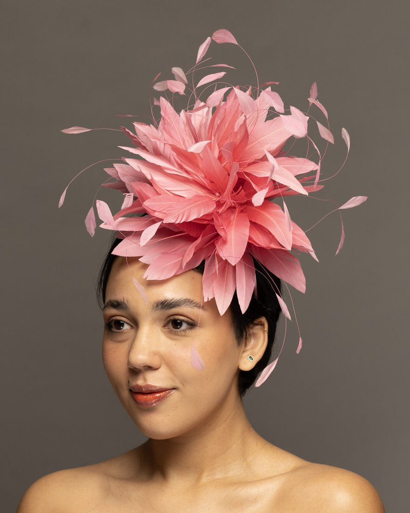 Bubblegum Pink feather
