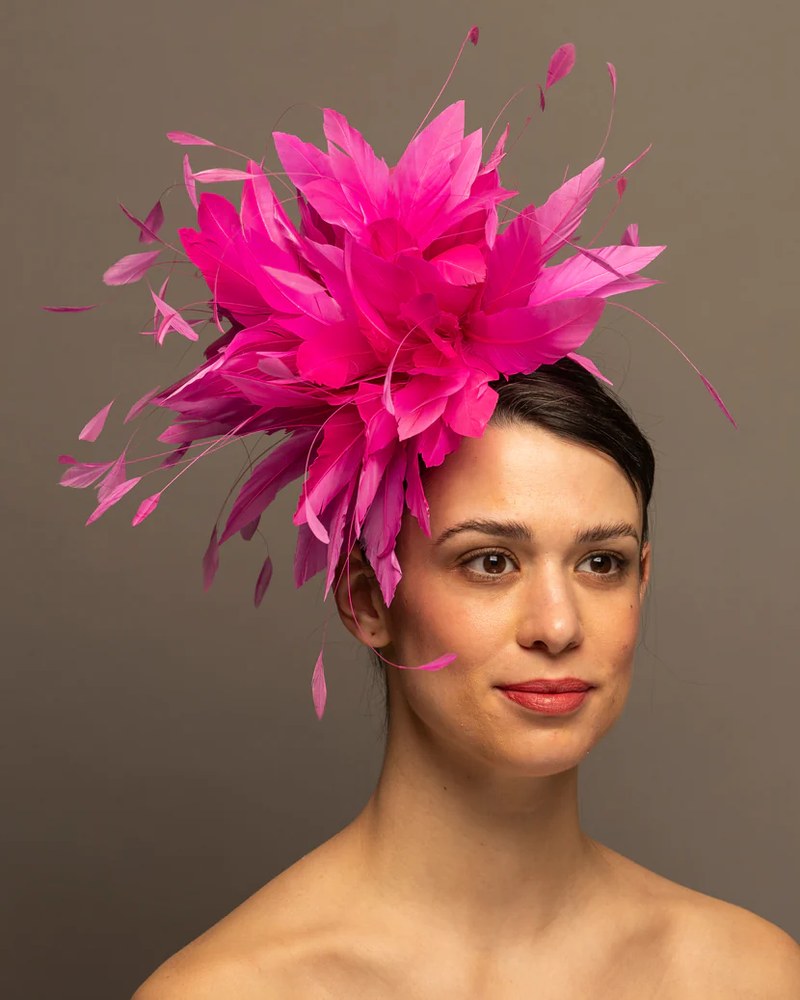 Candy Pink feather