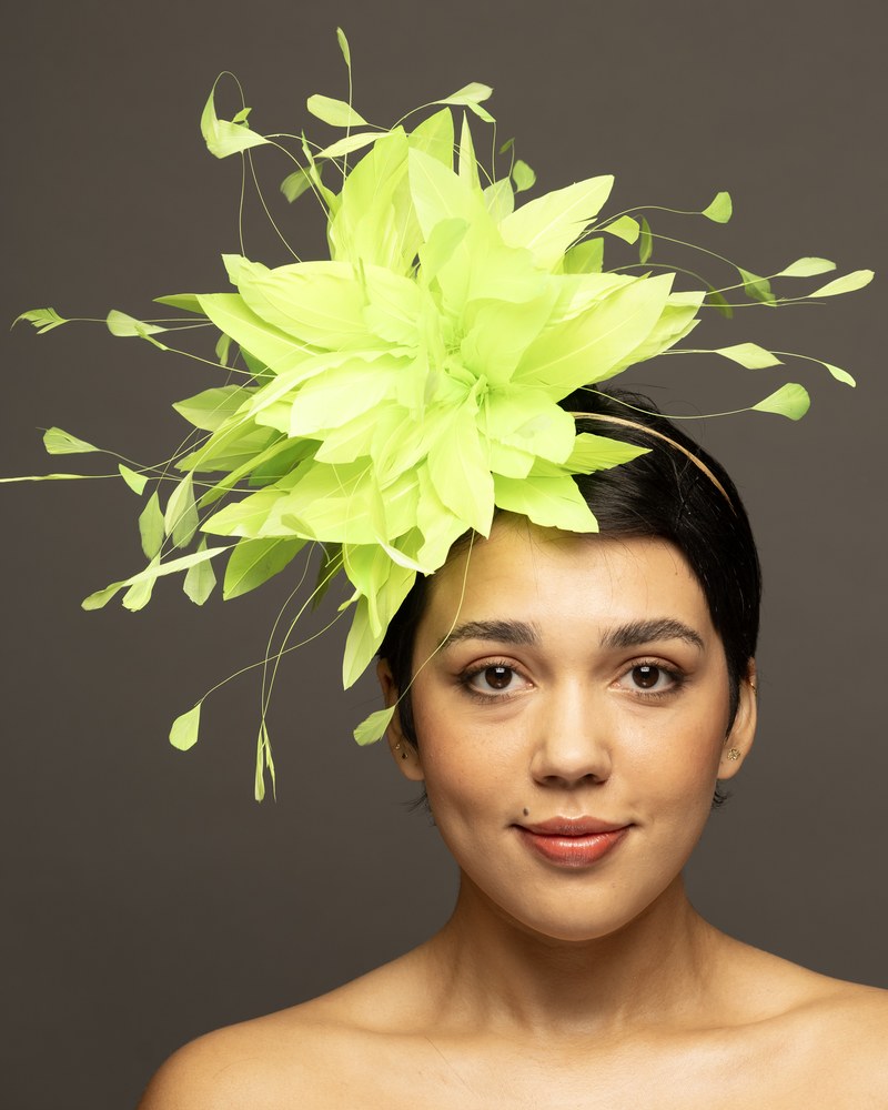 Citron Green feather