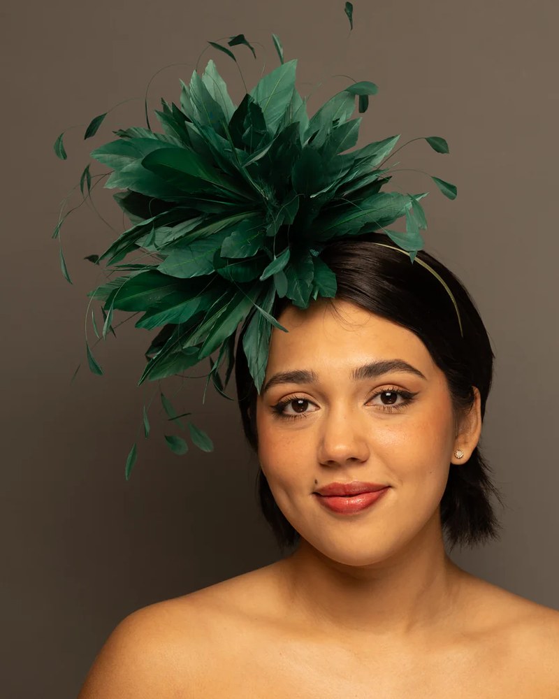 Forest Green feather