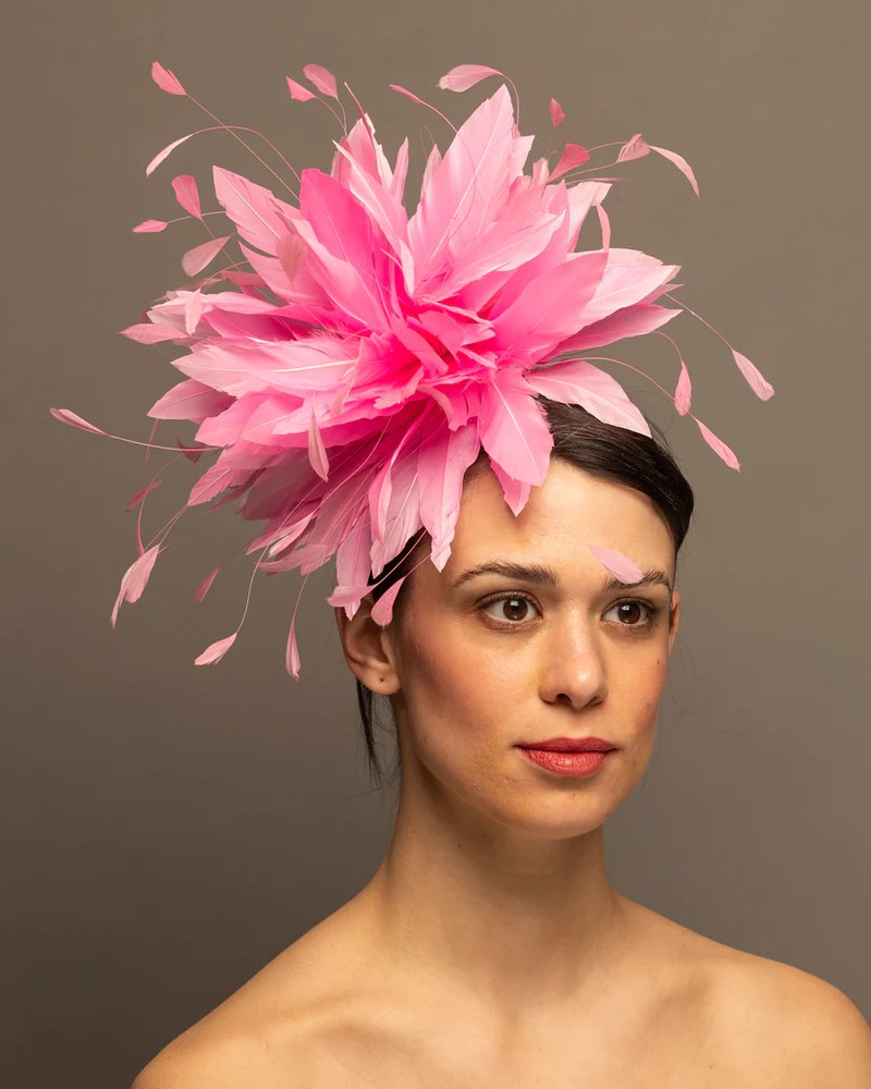Highlighter Pink feather