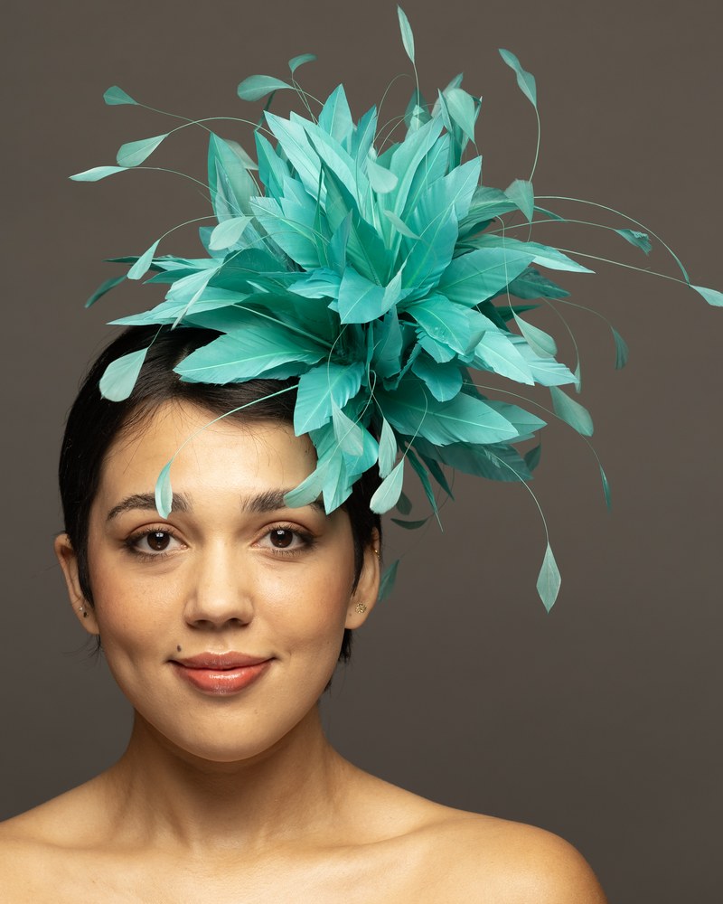 Jade Green feather