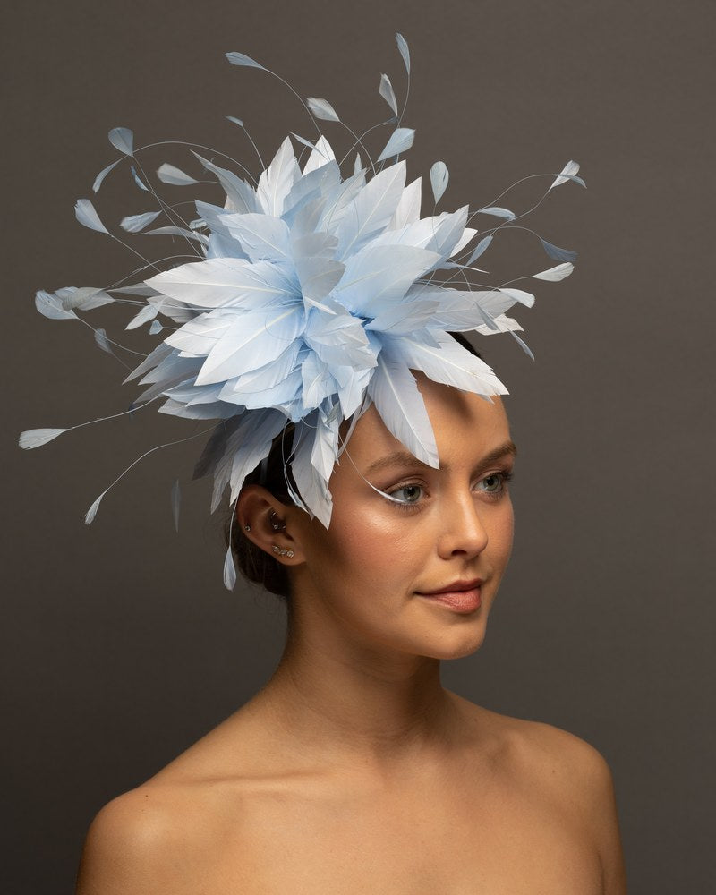 Pastel Blue feather
