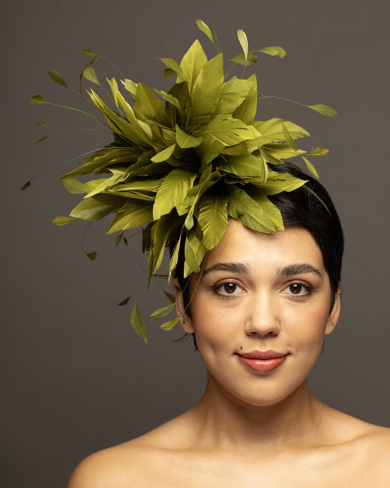 Pea Green feather