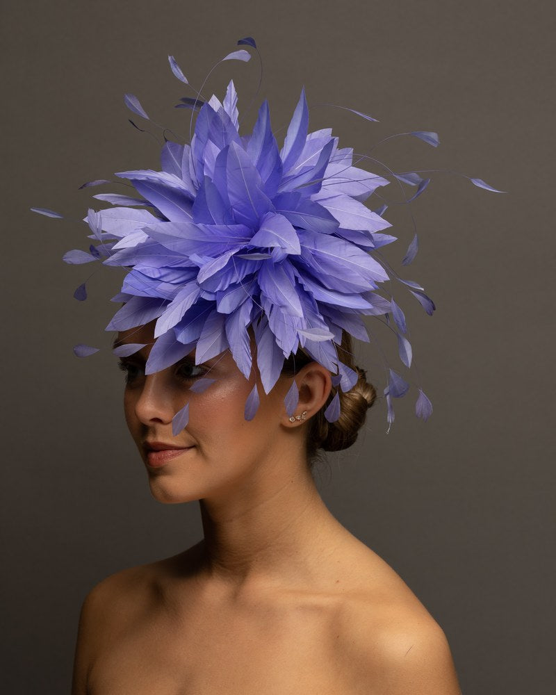 Periwinkle feather