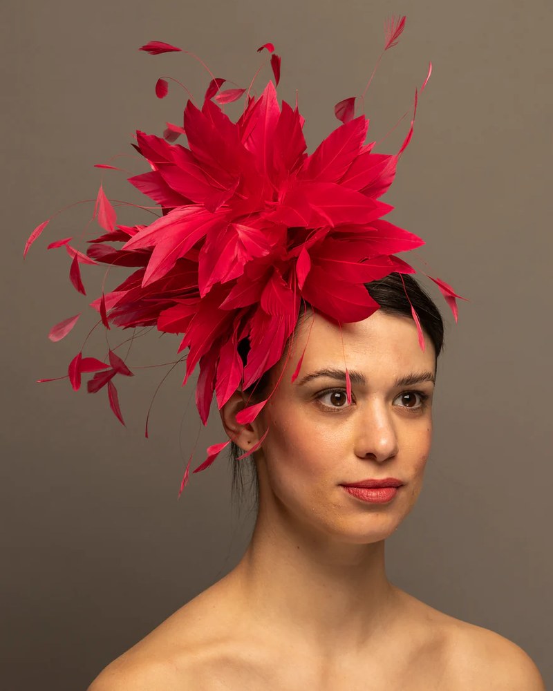 Pinky Red feather