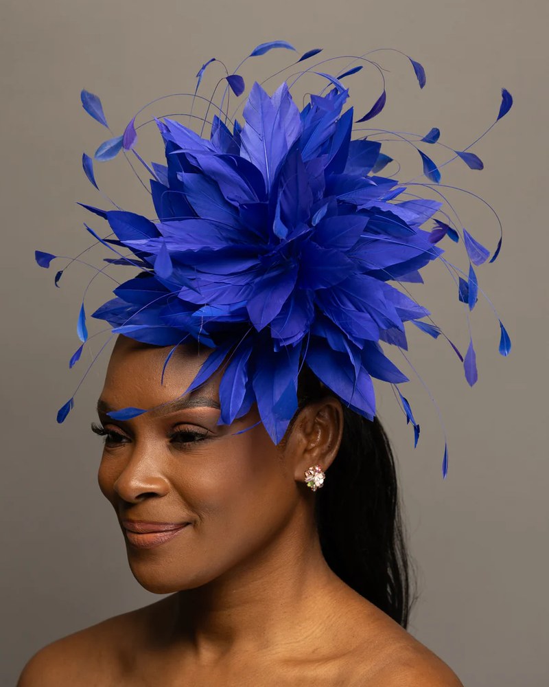 Royal Blue feather