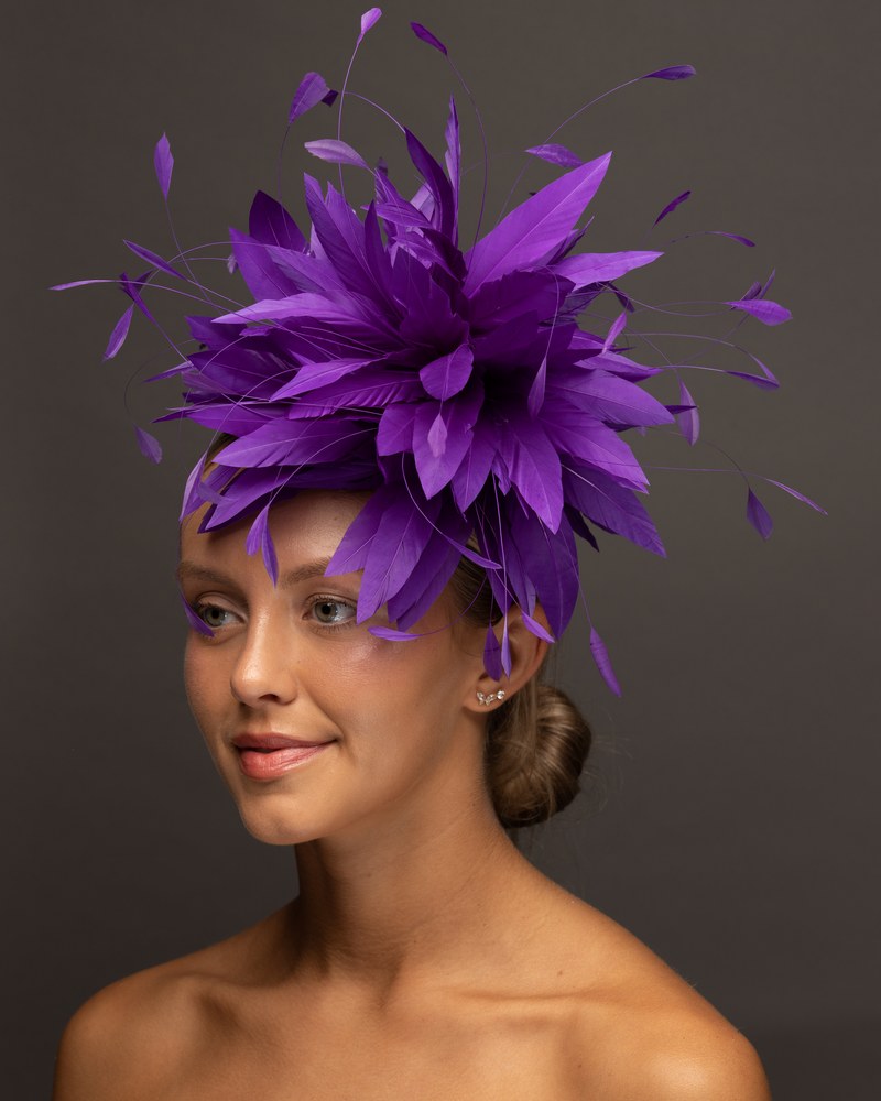 Royal Purple feather