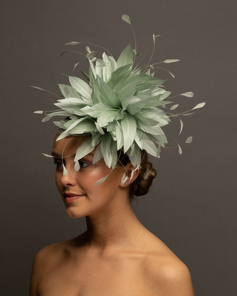 Seafoam Green feather