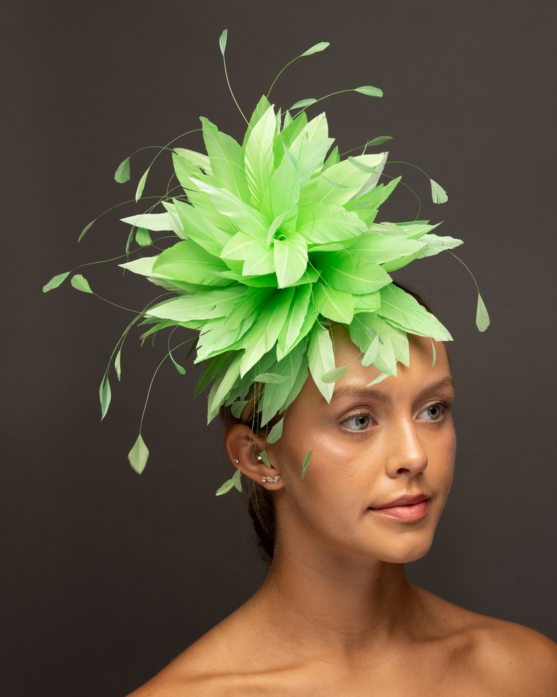Spring Green feather