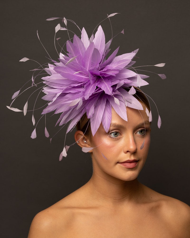 Spring Lavender feather