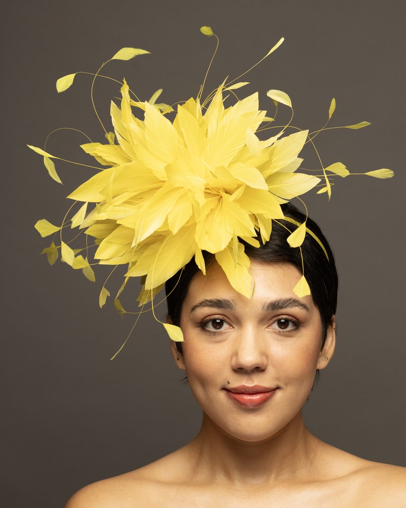 Sunshine Yellow feather